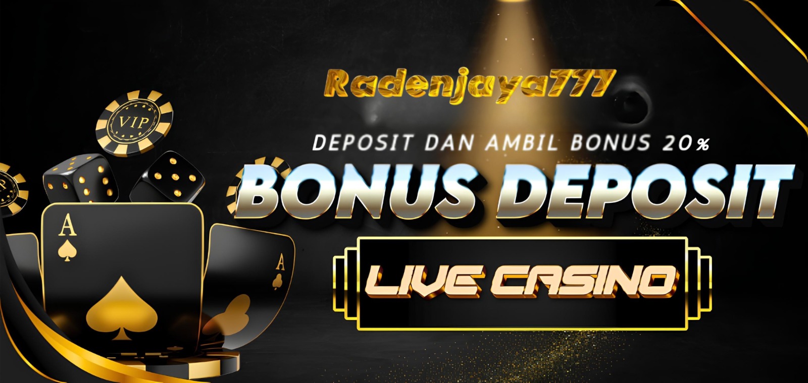 BONUS DEPOSIT LIVE CASINO